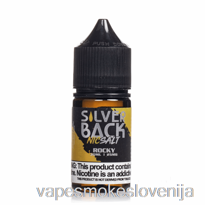 Vape Petrol Rocky - Silverback Juice Co. Soli - 30 Ml 25 Mg